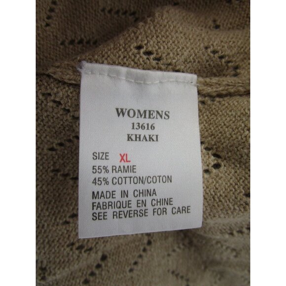 Woolrich Sweater XL Pullover Crewneck Casual Logo Breathable Knit - Picture 10 of 11